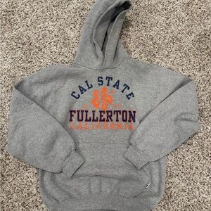 Russell Athletic Gray Cal State Fullerton Hoodie